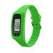 HuaChen Special Present! Pedometer Watch With LCD Display Walking Fitness Wristband Digital Step Count