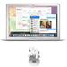 Restored Apple MacBook Air - 13.3 Display - Intel Core i5- 8GB RAM-128GB SSD (Early 2015) - OS Monterey - Silver WITH Bluetooth Wireless In-Ear Noise Canceling Earphones (REFURBISHED)