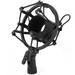 1pcs Shock Mount Microphone Metal Shock Mount Holder Clip for 43?50mm Diameter Condenser Mic Studio Recording