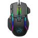 Leadrop Wired Mouse Optical RGB Light Ergonomic 10 Buttons Six-level DPI Playing Game Computer Accessories Max. 12800DPI USB Gaming Mouse for Home
