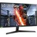 LG 27GN800-B Ultragear Gaming Monitor 27 QHD (2560 x 1440) IPS Display IPS 1ms (GtG) Response Time 144Hz Refresh Rate NVIDIA G-SYNC Compatible AMD FreeSync Premium - Black