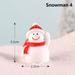 1 PC Gift Micro Landscape Dollhouse Fairy Garden Christmas Accessory Santa Claus Figurines Xmas Tree Miniature Snowman SNOWMAN 4
