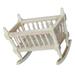 1pc Miniature Model Cradle DIY Accessory Miniature Furniture Wooden Furniture