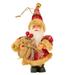 Santa Claus Doll Decoration Christmas Santa Claus Toys Xmas Dolls for Kids Xmas Birthday Gift Holiday Party Ornaments Stuffed Office Table