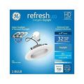 GE Refresh 65 Watt Equivalent White Dimmable Recessed Downlight (4-in) Energetic Daylight