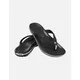 Crocs Unisex Crocband Flip Black - Size: EU 42-43 uk 8-9