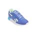 Women's The Glide Ripple Sneaker by Reebok in Aqua Blue (Size 8 1/2 M)