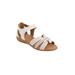 Women's The Christiana Sandal By Comfortview by Comfortview in White (Size 7 1/2 M)