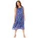 Plus Size Women's Printed Lace Dress by Catherines in Multi Mixed Medallion (Size 6X)