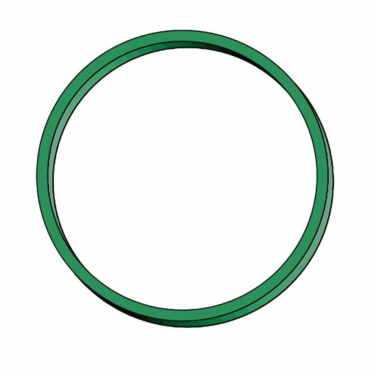 50x Gummiringe Gummibänder Ø 40mm 1 mm in grün ca. 190 Stk. 50 gr. Image