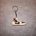 Nike Accessories | Nike Air Jordan Shoe Keychain | Color: Gray/Red | Size: Os