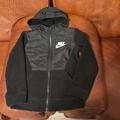 Nike Jackets & Coats | Nike Boys Fleece Jacket Size 7 L In Excellent Excellent Condition | Color: Black/White | Size: 7 L