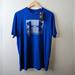 Under Armour Shirts | Men's Under Armour Heatgear Blue Short Sleeve T-Shirt M Medium | Color: Blue | Size: M