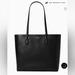 Kate Spade Bags | Black Leather Laptop Tote Bag | Color: Black | Size: Os