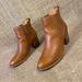 Madewell Shoes | Madewell Booties Boot Laura Chelsea Ankle Chestnut Leather Slip On Women's Sz 7 | Color: Brown | Size: 7