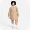 Nike Jackets & Coats | Nike Sportswear Essential Women's Jacket (Plus Size)-Minimalistic Colors. | Color: Cream/Tan | Size: 2x