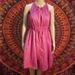 Converse Dresses | Converse Tie Back Sleeveless Midi Pocket Dress | Color: Pink/Red | Size: M