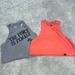 Nike Tops | Bundle Of Nike And Adidas Muscle Crop Tops | Color: Gray/Pink | Size: S