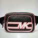 Michael Kors Bags | Michael Michael Kors Cooper Graphic Logo Sling Pack New With Tags | Color: Black/Pink | Size: Os