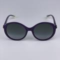 Gucci Accessories | Gucci Gg0370sk 007 Sunglasses Violet Gray Gradient Round Women | Color: Gray/Purple | Size: Os