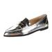 Michael Kors Shoes | Michael Kors Silver Patent Leather Loafers | Color: Silver | Size: 8