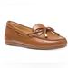 Michael Kors Shoes | Michael Kors Women’s Sz 7 Sutton Moccasin Leather Luggage Brown Retails $115 | Color: Tan | Size: 7