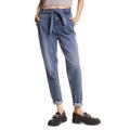 Michael Kors Jeans | Michael Michael Kors Women's Size 16 Hi-Rise Belted Pleated Jeans, Ff401afa | Color: Blue | Size: 16