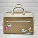 Michael Kors Bags | Michael Kors Weekender Travel Bag Top Zip Large Jet Set Girls Travel Light Cream | Color: Cream | Size: Large