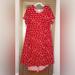 Lularoe Dresses | New Plus Size 3x Lularoe Carly Dress | Color: Red/Tan | Size: 3x