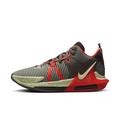 Nike Shoes | Nike Lebron Witness 7 Basketball Shoes Volt Crimson Dm1123 001 Men's Size 11 | Color: Green | Size: 11