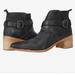 Free People Shoes | New Free People Leather Ankle Boots Washed Black Size 36 (6) | Color: Black | Size: 6