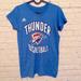 Adidas Tops | Adidas Thunder Basketball Westbrook Shirt | Color: Blue/White | Size: S