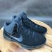 Nike Shoes | Nike Air Visi Pro 6 Nbk Black Basketball Shoes Mid Top Lace Up Mens Size 10.5 | Color: Black | Size: 10.5