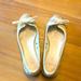 Coach Shoes | Coach Flats Size 5.5 | Color: Cream/White | Size: 5.5