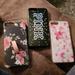 Pink Victoria's Secret Cell Phones & Accessories | Iphone 8 Plus Cases - Set Of 3 | Color: Black/Pink | Size: Os