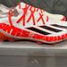 Adidas Shoes | New Adidas X Speedportal Messi.1 Fg White/Red Soccer Cleats Men’s Gw8387 | Color: Red/White | Size: Various