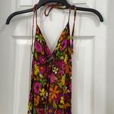 Free People Dresses | Free People Vibrant Floral Maxi Dress Size 6 | Color: Pink/Purple | Size: 6