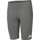 Nike Mädchen Shorts G NSW 7 In Bike Short, Carbon Heather/White, DX5066-091, M