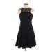 Shoshanna Cocktail Dress - A-Line: Black Solid Dresses - Women's Size 2