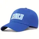 Casquette de baseball unisexe Monsters University MU Letters Embroidery Blue Sun Hats 6A Back Hats