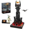 MOC Lorded Black SAFTower importer nights Set Anneaux Château de la réfrigérant magique Briques