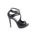 DV by Dolce Vita Heels: Black Solid Shoes - Women's Size 9 1/2 - Open Toe