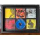 R.E.M Albums | Retro CD Mounted Wall Display | 5 To Choose From | Frame Not Included |