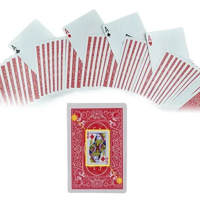 Magische Karten markiert Stripper Deck Spielkarten Poker Zaubertricks Nahaufnahme Straße Zaubertrick Kind Kind Puzzle Spielzeug