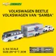 Maisto 1:64 volkswagen van samba käfer/auto anhänger design elite transport druckguss präzision