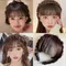 Air Bangs parrucca femminile capelli veri treccia cerchio per capelli All-in-one naturale fronte superiore sostituzione dei capelli capelli finti Patch fascia
