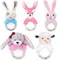 QWZ Hot Cute Baby Sonaglio Giocattoli Coniglio Peluche Bambino Cartoon Letto Giocattoli per Neonato