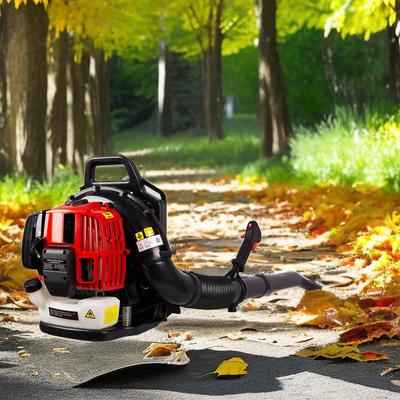 Cordless Gas Leaf Blower Backpack Leaf Blower 52CC 2-Cycle Gas Include Tube