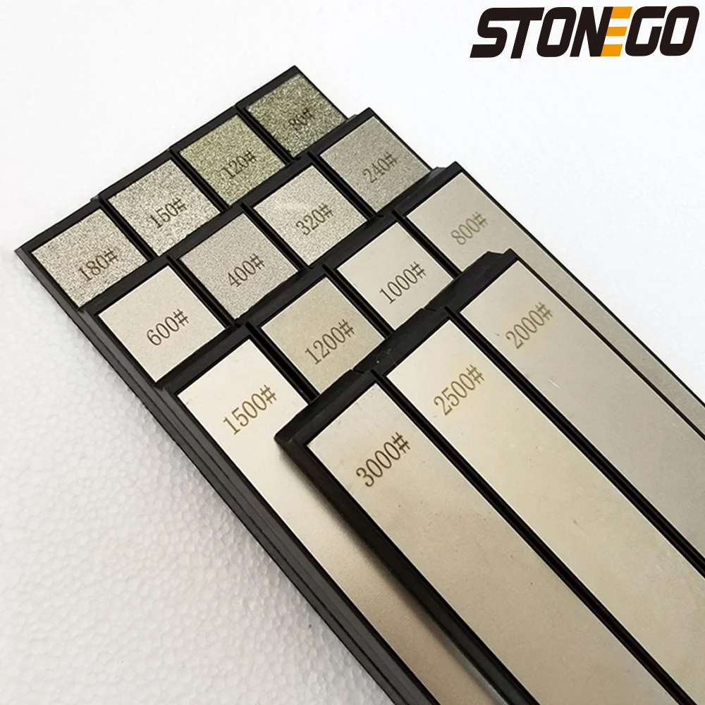 STONEGO Diamant-Schleifstein, Küchenmesser, Kantenschärfer, Ersatz-Schleifstein, Schleifsystem, Diamantstein Image