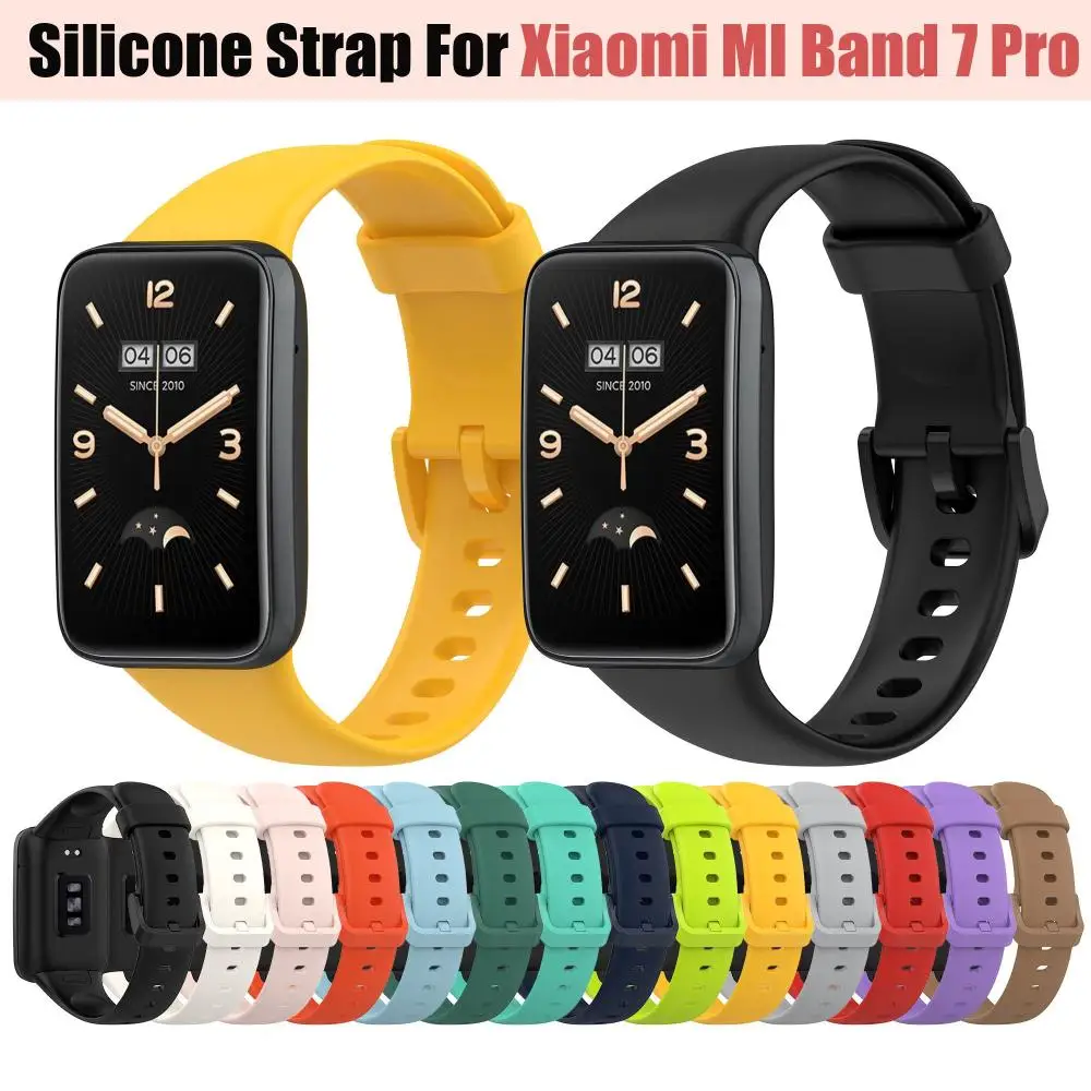 Silikon-Ersatzarmband, Smartwatch-Armband für Xiaomi Mi Band 7 Pro, Riemen, Zubehör Image